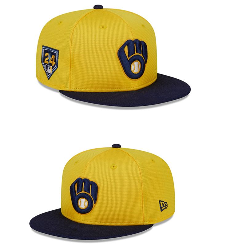 2024 MLB Milwaukee Brewers Hat TX20240714->nfl hats->Sports Caps